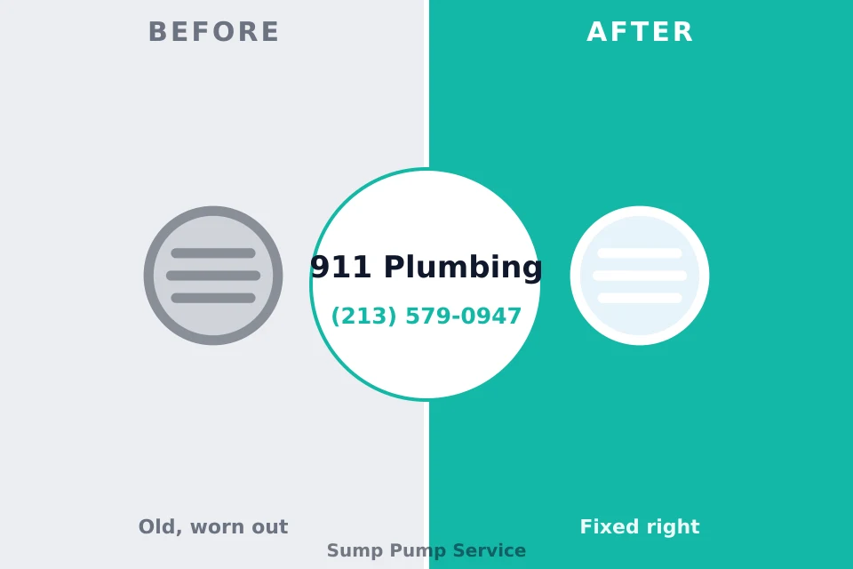 Before and after: plumbing repair East Dubuque, IL